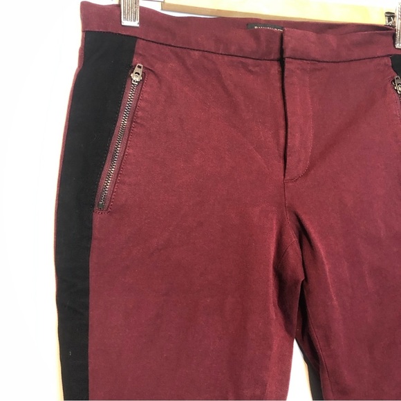 BANANA Republic Sloan Fit Side Stripe Ankle Zip Pants, size 6P - Picture 4 of 11